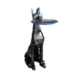Statue chien doberman design