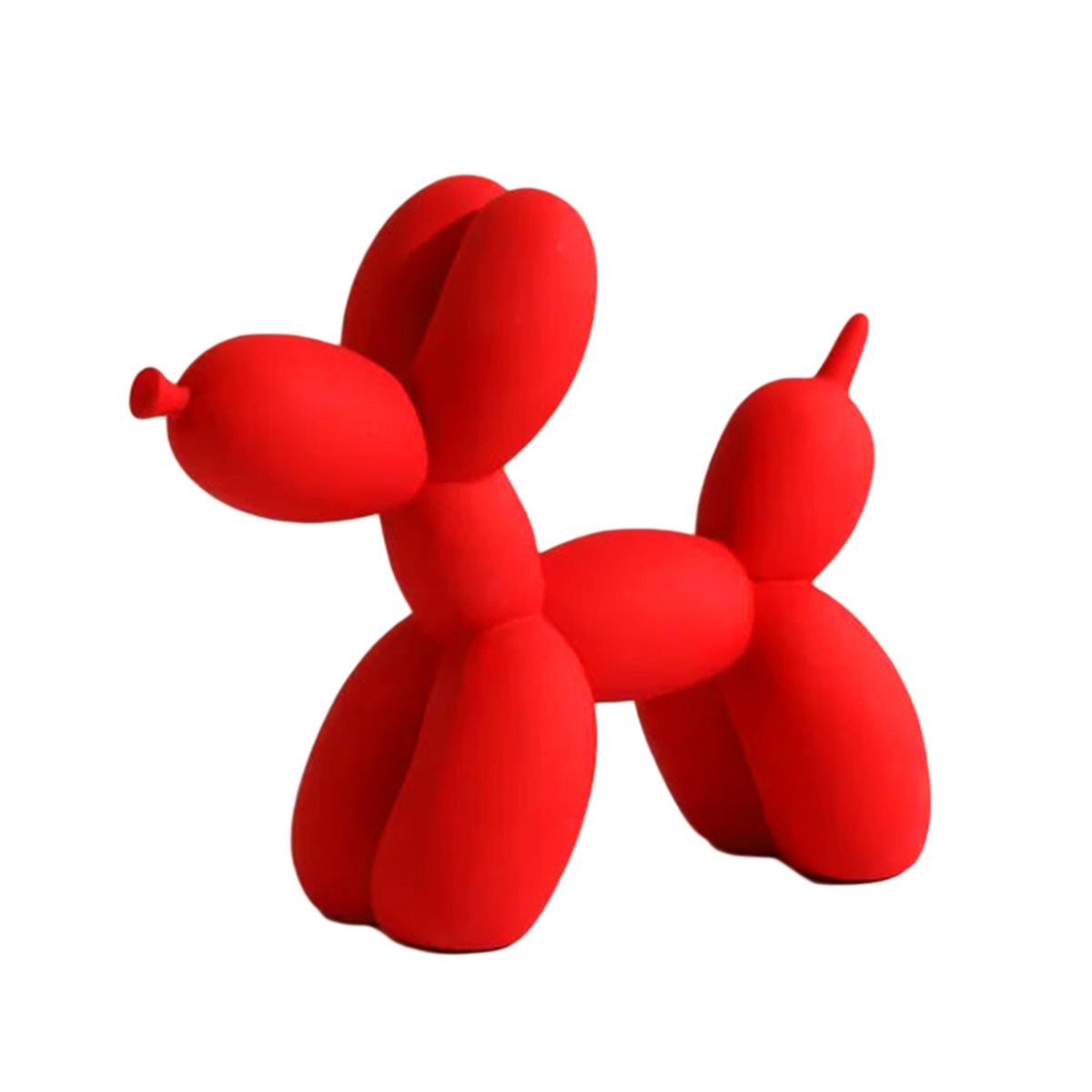 CHIEN BALLON EN RESINE ROSE 65 CM - 189,00
