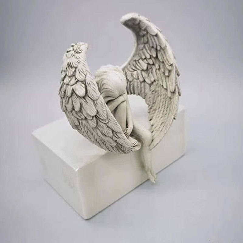 BOUTIQUE de Statue Ange - Figurine Ange - Vente de Statuette Ange de  Décoration - Ange-Paradis