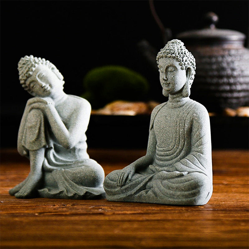 Statue de Bouddha zen pour le jardin et l'intérieur - comptoir-des-statues .com