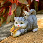 Statue de chat déco mignon