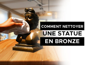 comment nettoyer une statue en bronze