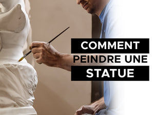 comment peindre une statue