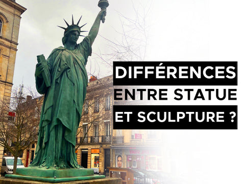 Les différences entre statue et sculpture