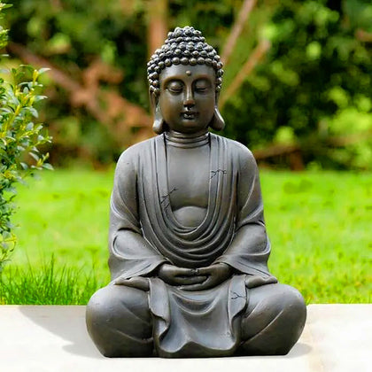 Statue bouddha jardin