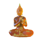 Décoration statue bouddha transparente