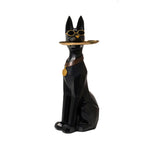 Doberman noir statue décoration