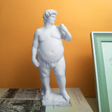 Sculpture de David obèse