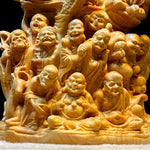Sculpture en bois bouddha
