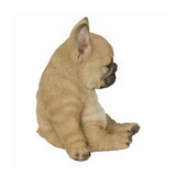 Statue chien mignon bulldog