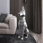 Statue de doberman design