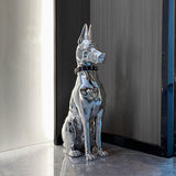 Statue de doberman luxe