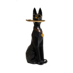 Statue de doberman noir design