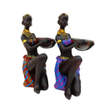 Statue femme africaine décoration