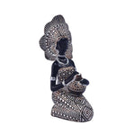 Statue femme Afrique assis