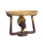 Statue femme noire africaine