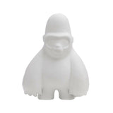 Statue gorille blanc