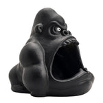 Statue gorille cendrier drôle
