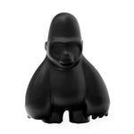 Statue gorille design noir