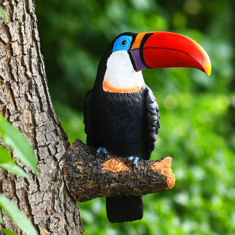 Toucan statue de jardin