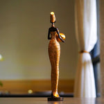 femme debout statue décoration