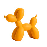 statue de chien jaune design