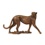 Afrique Statue léopard qui marche