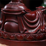 Bouddha Statue Maitreya bois