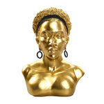 Buste africain statue décoration