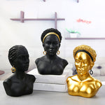 Buste femme déco africaine