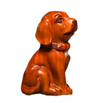 Chien décoration statue