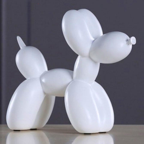 Chien design statue