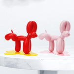 Chien statuette ballon minimaliste