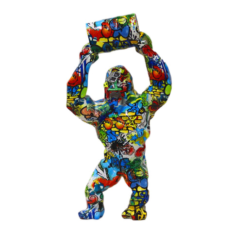 Déco gorille statue