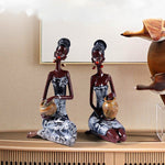 Déco statue afrique design