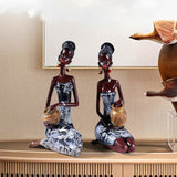 Déco statue afrique design