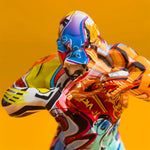 Gorille statue pop art