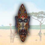 Masque africain statue