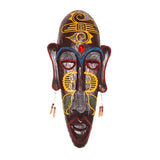 Masque africain statue décoration