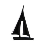 Statue bateau noir