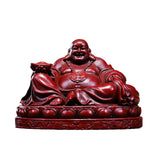 Statue Bouddha Rouge maitreya
