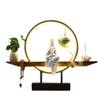 Statue Bouddha décoration lumière