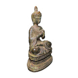 Statue Bouddha jardin assis