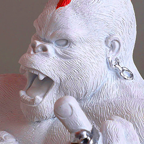 Statue Gorille style trash