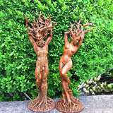 Statue Jardin homme et femme