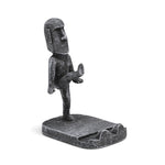 Statue Moaï design salon