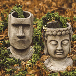 Statue Moaï pot de fleur