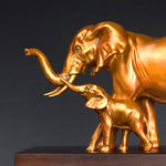 Statue africaine d'éléphant