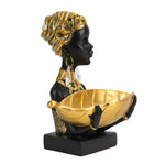 Statue africaine de femme
