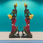 Statue africaine design salon